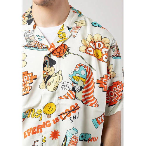 The Dudes Ανδρικό πουκάμισο A Pill Meal I Hawaiian Shirt